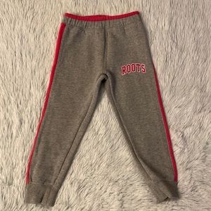 Roots Kids Pants | Size 4T | Colour | Pink & Grey